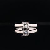 Princess Cut Four Prong Lab Grown Diamond Engagement Ring, Sydney Engagement Ring
