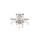 Classic Cushion Cut Solitaire Lab Grown Diamond Engagement Ring, Sydney Engagement Ring
