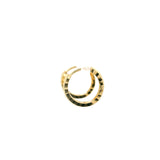 18K Yellow Gold Everyday Sparkling Hoop Earrings, Gold Jewellery Sydney Australia