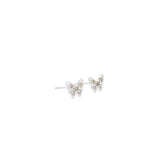 Sparkling Butterfly Studs, Gold Jewellery Sydney Australia