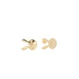 Charming Bunny Stud Earrings, Gold Jewellery Sydney Australia