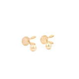 Charming Bunny Stud Earrings, Gold Jewllery Sydney Australia