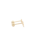 Elegant Gold Hashtag Studs, Gold Jewellery Sydney Australia