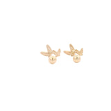 Golden Butterfly Earrings, Gold Jewellery Sydney Australia