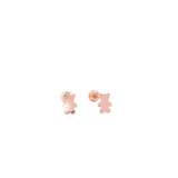 Charming Bear Stud Earrings, Gold Jewellery Sydney Australia