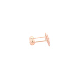 Butterfly Rose Gold Earrings. Gold Jewellery Sydney Australia