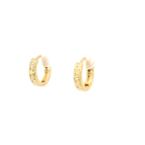 Elegant Gold Hoop Earrings, Gold Jewellery Sydney Australia