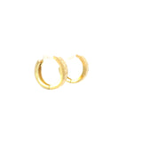 Elegant Gold Hoop Earrings, Gold Jewellery Sydney Australia