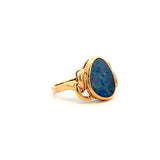 Yellow Gold Opal Cocktail Ring, Gold Jewellery Sydney Australia
