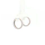 Sleek Flat Hoop Earrings, Gold Jewellery Sydney Australia