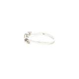 Swirling Round Cut Diamond Ring, Gold Jewellery Sydney Australia