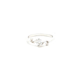 Swirling Round Cut Diamond Ring, Gold Jewellery Sydney Australia