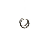 White Gold Captivate Hoop Earrings, Gold Jewellery Sydney Australia