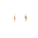 Classic Yellow Gold Hoop Earrings, Gold Jewellery Sydney Australia