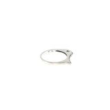 Minimalist White Gold Ring , Gold Jewellery Sydney Australia