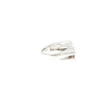 Multi-Cut Diamond Wave Ring, Gold Jewellery Sydney Australia