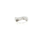 Princess Cut Diamond Wave Ring, Gold Jewellery Sydney Australia