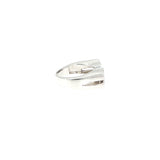 Princess Cut Diamond Wave Ring, Gold Jewellery Sydney Australia