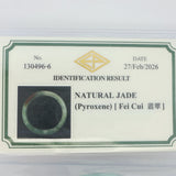 Greenish White With Green and Orange Jade Bangle, Gold Jewellery Sydney Australia