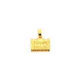 24K Blessing Chest Pendant, Gold Jewellery Sydney Australia