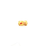 24K Small Red and Yellow Pixiu Bracelet Charm, Gold Jewellery Sydney Australia