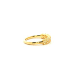 Yellow Gold Oval Diamond Ring, Gold Jewellery Sydney Australia