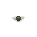 Catseye and Pave Diamond Cocktail Ring, Gold Jewellery Sydney Australia