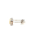 Yellow Cushion-Cut Diamond Halo Stud Earrings, Gold Jewellery Sydney Australia