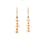 Yellow Gold Triple Pearl Dangle Earrings, Gold Jewellery Sydney Australia