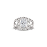Oval Cut Antique Style Lab Grown Diamond Ring, Sydney Engagement Ring