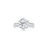 Six Prong Classic Channel Setting Lab Grown Diamond Ring, Sydney Engagement Ring