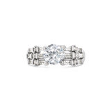 Parallel Baguettes Lab Grown Diamond Ring, Sydney Engagement Ring