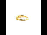 Yellow Gold Oval Diamond Ring, Gold Jewellery Sydney Australia