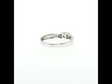 Textured White Gold Diamond Multi-Stone Ring, Gold Jewellery Sydney Australia