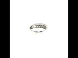 White Gold Band Ring with Baguette Diamonds, Gold Jewellery Sydney Australia
