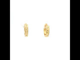 Elegant Gold Hoop Earrings, Gold Jewellery Sydney Australia