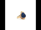 Yellow Gold Opal Cocktail Ring, Gold Jewellery Sydney Australia