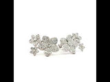 Diamond Floral Cluster Pave Earring, Gold Jewellery Sydney Australia