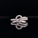 diamond knot ring, Gold Jewellery Sydney Australia