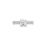 cushion cut diamond engagement ring, Sydney Engagement Ring