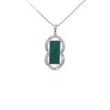 diamond jade links pendant, Gold Jewellery Sydney Australia