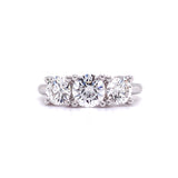 Classic three stone engagement ring, Sydney Engagement Ring