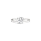 18k white gold split shank diamond engagement ring, Sydney Engagement Ring