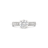 Channel setting diamond engagement ring, Sydney Engagement Ring