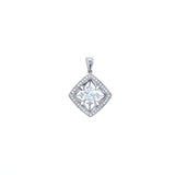 18k white gold diamond pendant, Gold Jewellery Sydney Australia