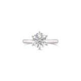 classic six prong knife edge solitaire diamond engagement ring, Sydney Engagement Ring