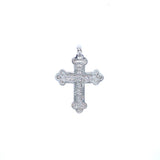 18k white gold cross pendant, Gold Jewellery Sydney Australia