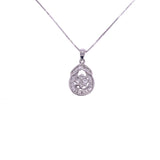 diamond shield pendant, Gold Jewellery Sydney Australia