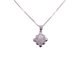 chequered diamond pendant, Gold Jewellery Sydney Australia