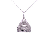white gold buddha pendant, Gold Jewellery Sydney Australia